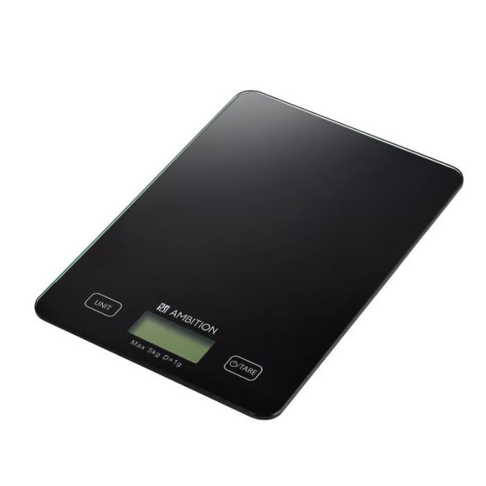 Ambition 80123 Kitchen scales black - BLACK