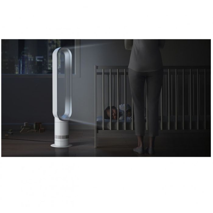 Dyson AM07 White/Satin Silver
