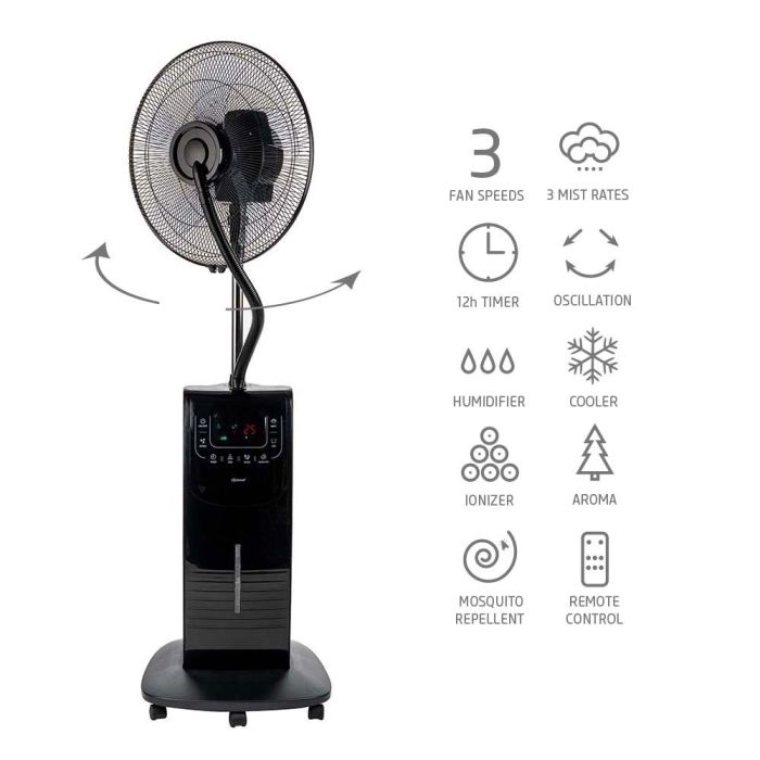 Diplomat DX-77 1005318 Multifunctional Mist Fan