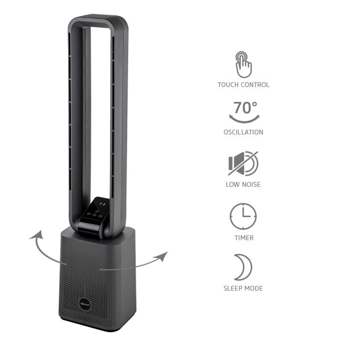 Diplomat XF9119RC 1003950 Bladeless Digital Fan
