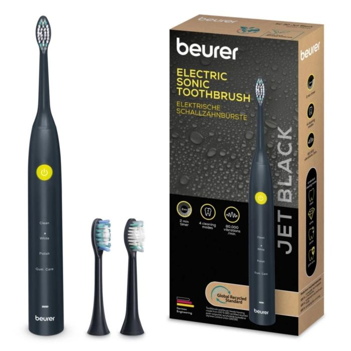 Beurer SC30 electric sonic toothbrush black jet