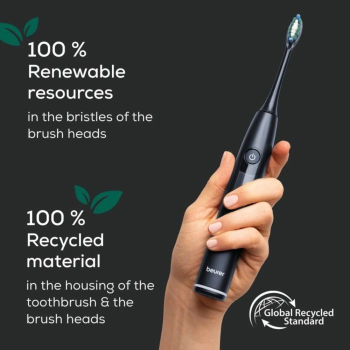Beurer SC50 electric sonic toothbrush midnight ink