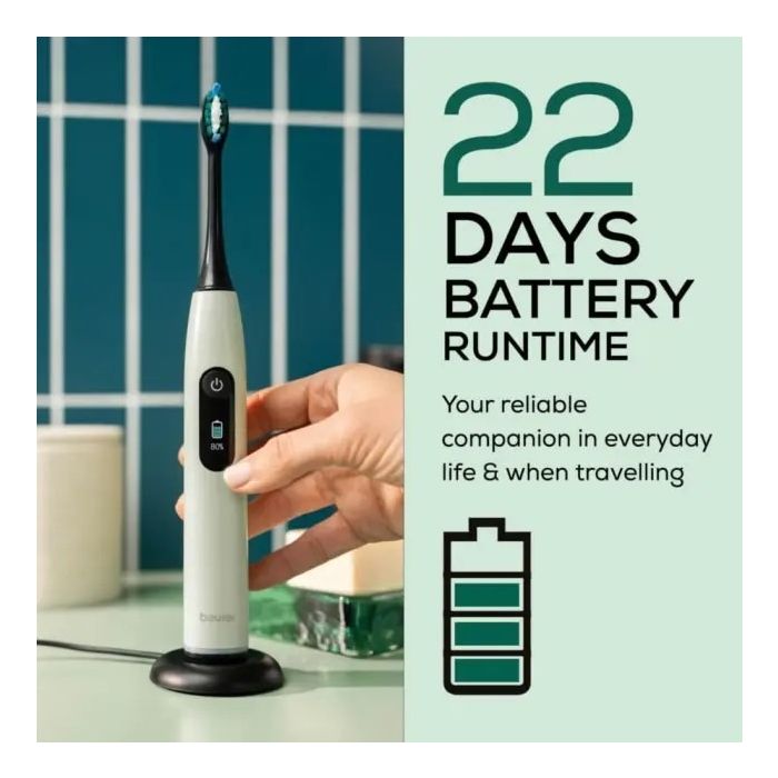 Beurer SC50 electric sonic toothbrush peppermint