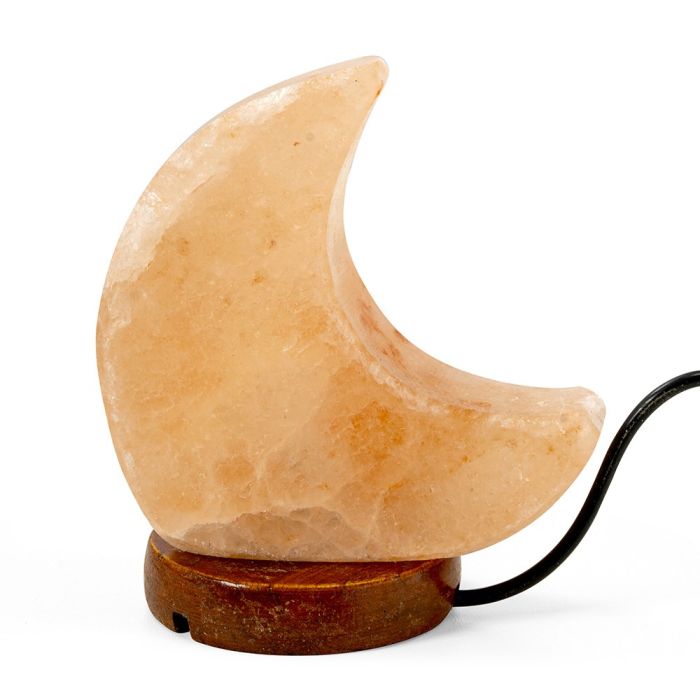 Barry Salt lamp Luna with USB