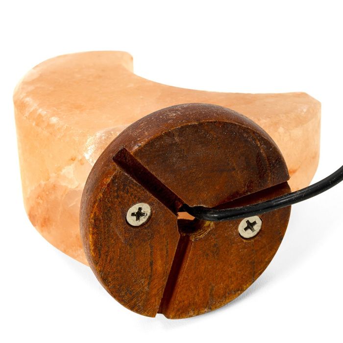 Barry Salt lamp Luna with USB