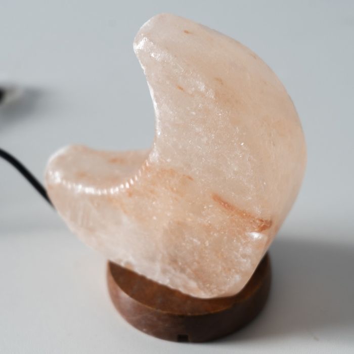 Barry Salt lamp Luna with USB