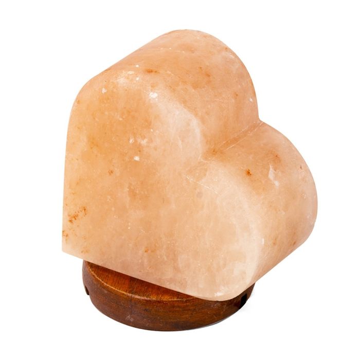 Barry Salt lamp Heart with USB