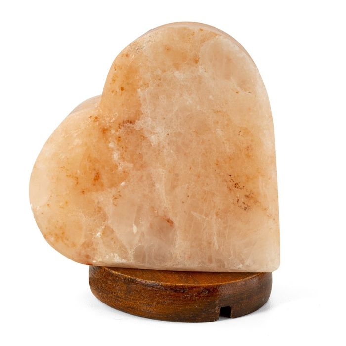 Barry Salt lamp Heart with USB