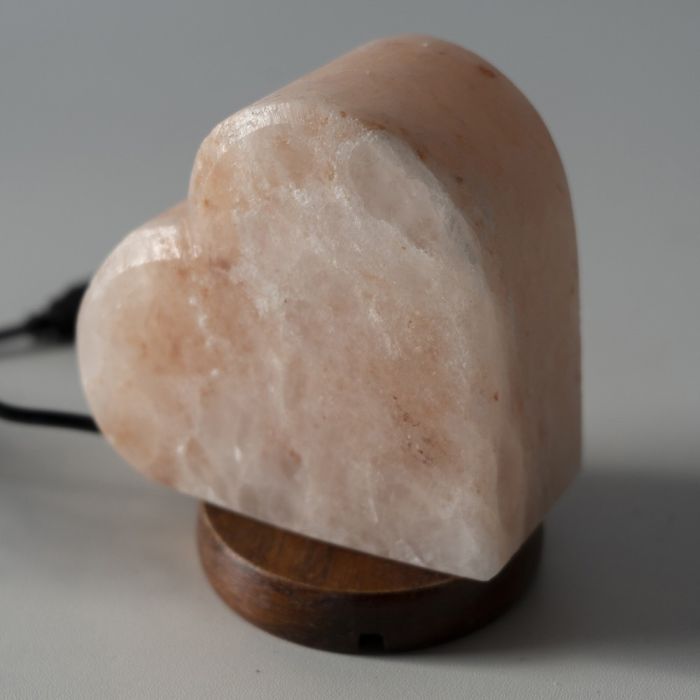 Barry Salt lamp Heart with USB
