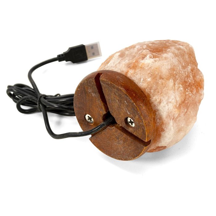 Barry Salt lamp Rock with USB