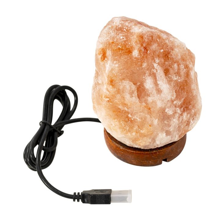 Barry Salt lamp Rock with USB