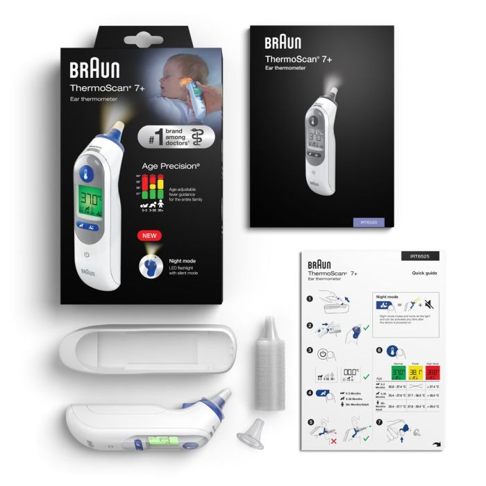 Braun IRT6525WE ThermoScan 7 /N