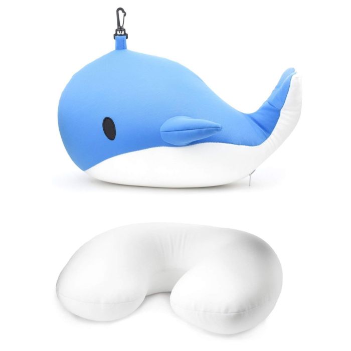 Kikkerland TT33 ZIP AND FLIP PILLOW WHALE
