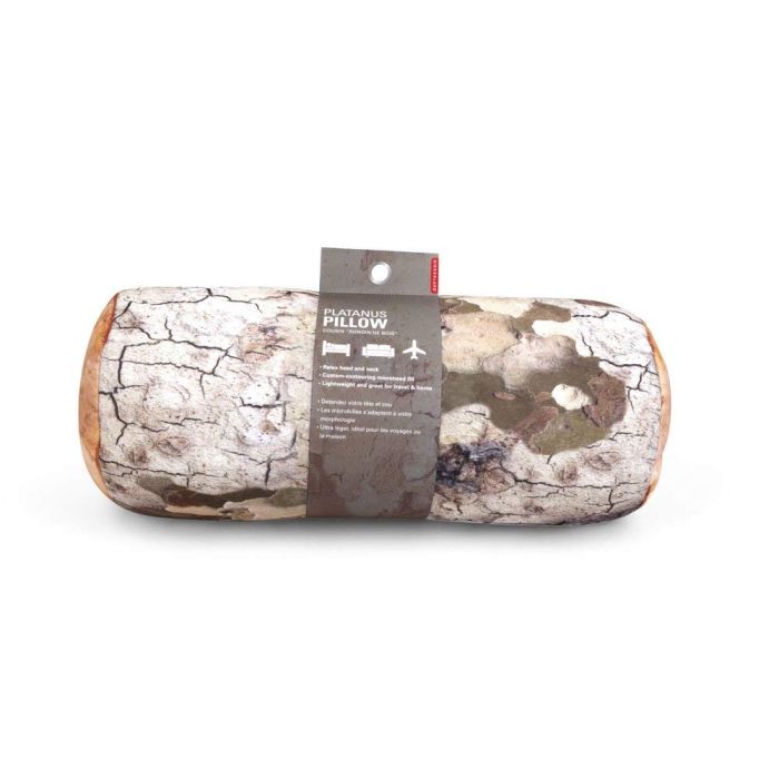 Kikkerland TT21 LOG PILLOW PLATANUS