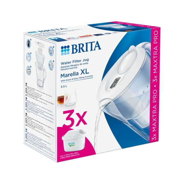 BRITA 3220 Marella 3.5L XL white + 3 module