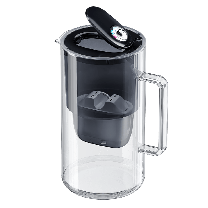 Aquaphor GLASS black + Mf+Mg cartridge