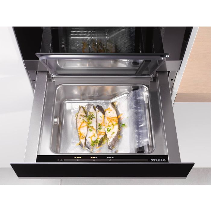 Miele EVS7010 Obsidian black vacuum sealing drawer
