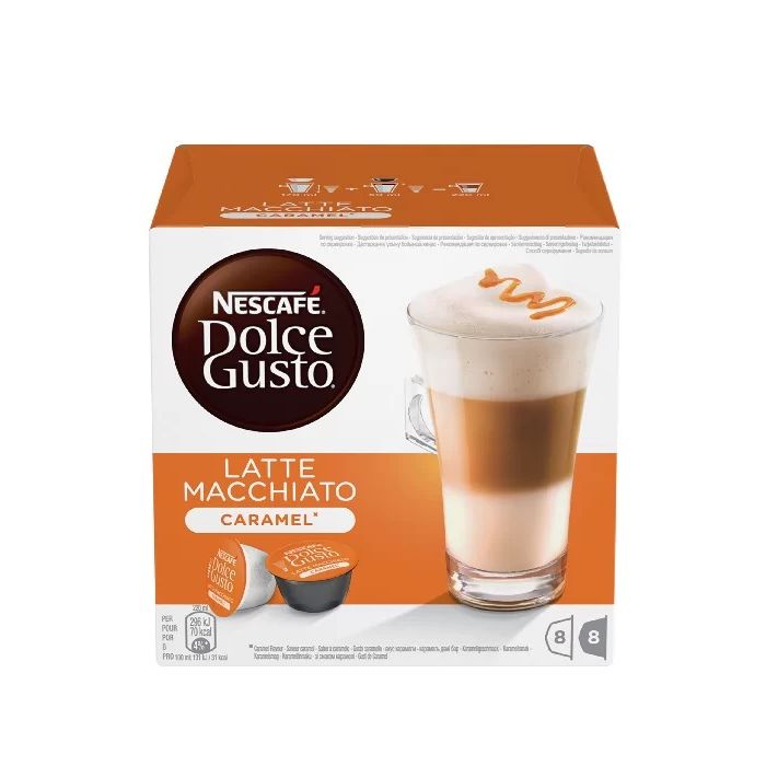 Nescafe Dolce Gusto Latte Macchiato Caramel/145.6g
