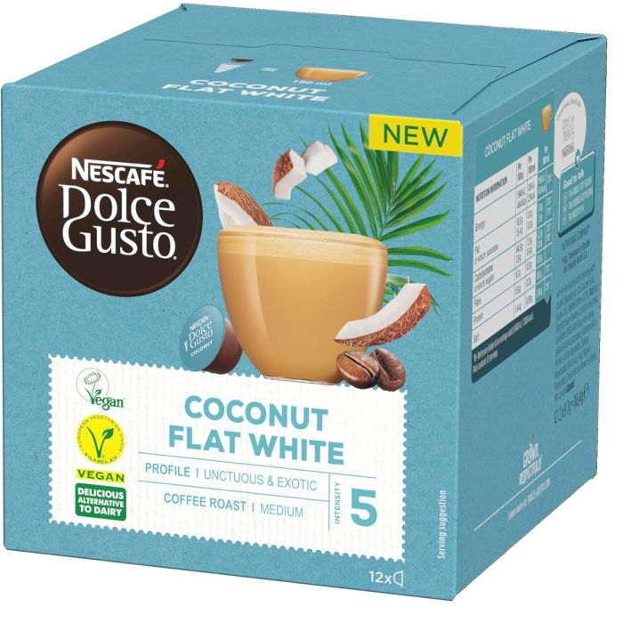 Nescafe Dolce Gusto Coconut Flat White/116g