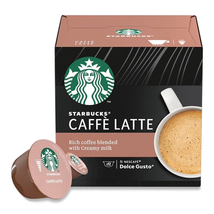 Nescafe Dolce Gusto Starbucks Caffe Latte/121.2g
