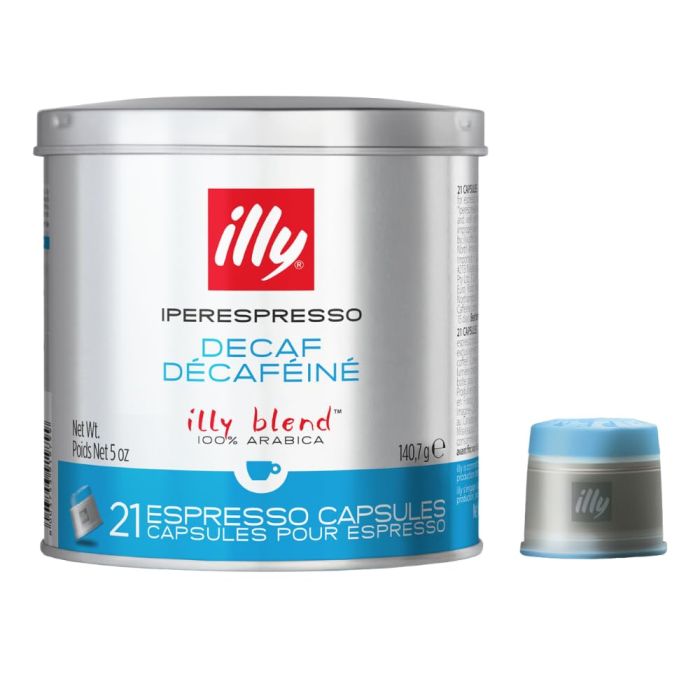 Illy 8846 Capsules Black decaf. 21pc/140.7g