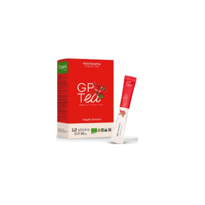 GP Tea մասուրի թեյ տուփով օրգանական