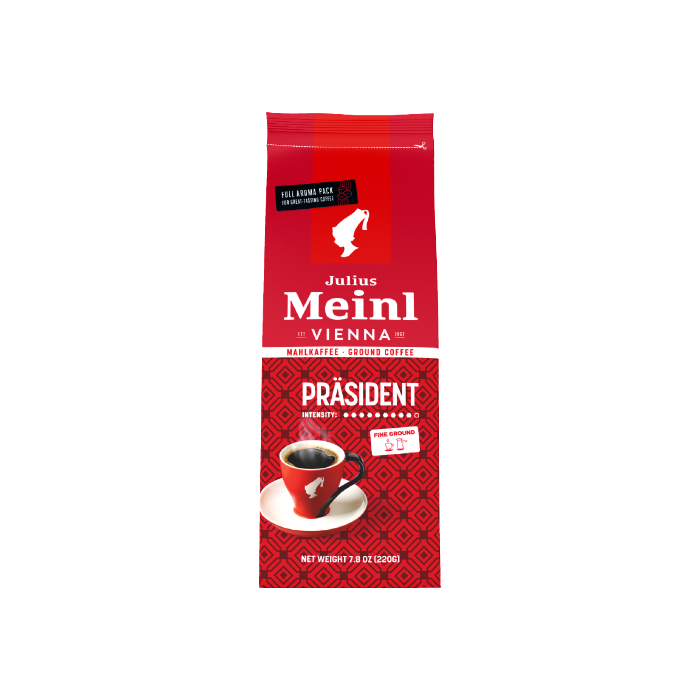 Julius Meinl Ground coffee President 220g
