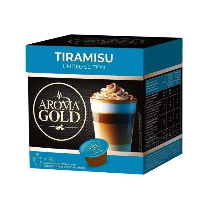 Aroma Gold Tiramisu, 16 Capsules 256gr.