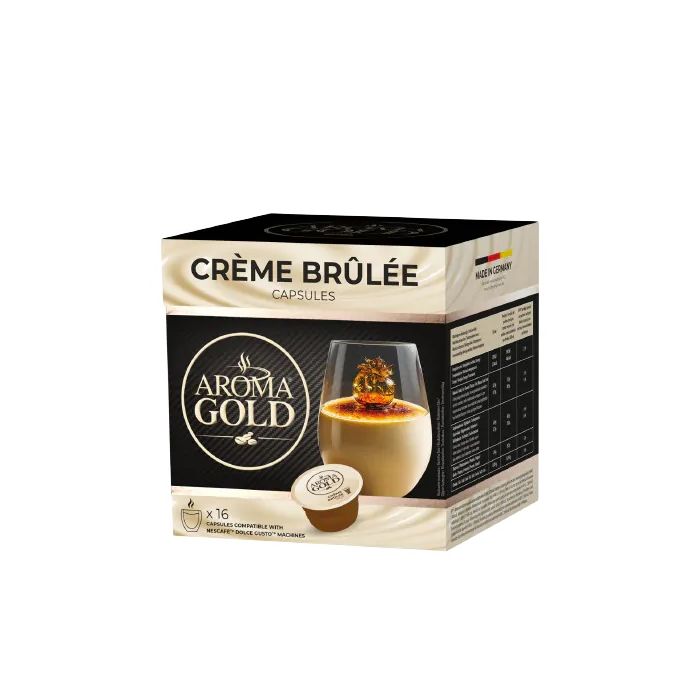 Aroma Gold Crème Brulée 16 capsules 256gr.
