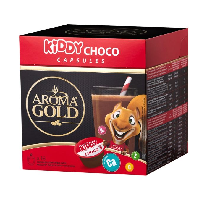 Aroma Gold Kiddy Cacao 16 Capsules 256g
