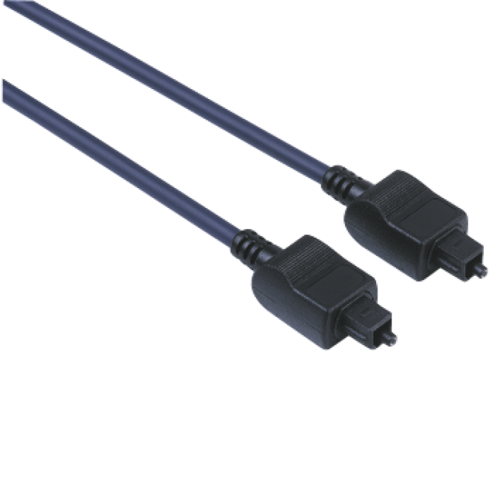 Hama Audio Optical Fibre Cable, ODT Plug (Toslink), 1.5 m(205131)