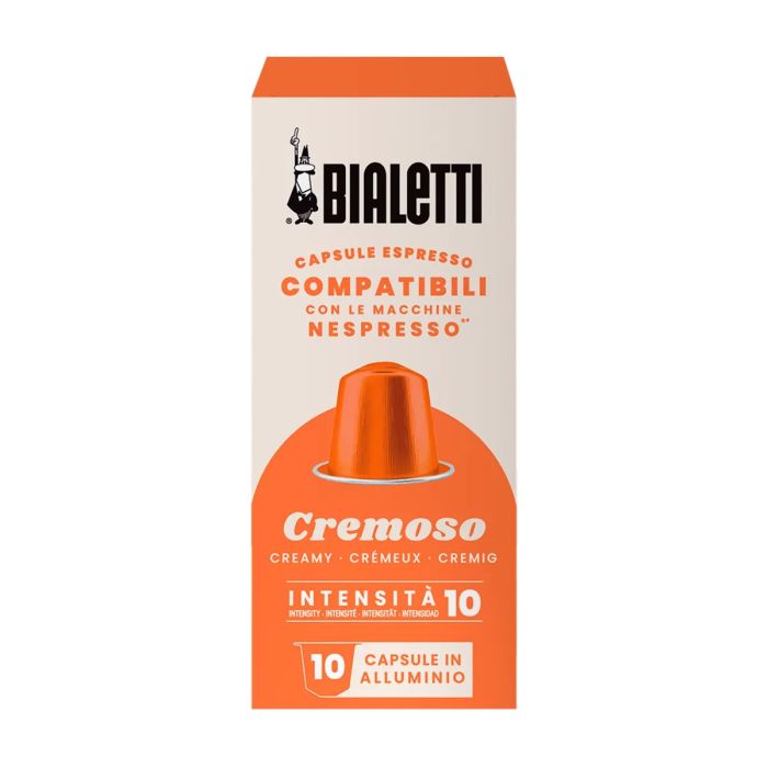 Bialetti Cremoso Nespresso capsules 10pcs
