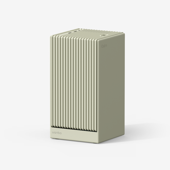 Wanbo Projector Cube 2Pro - Android 1080P 500ANSI 8W Beige Green /Cube 2Pro