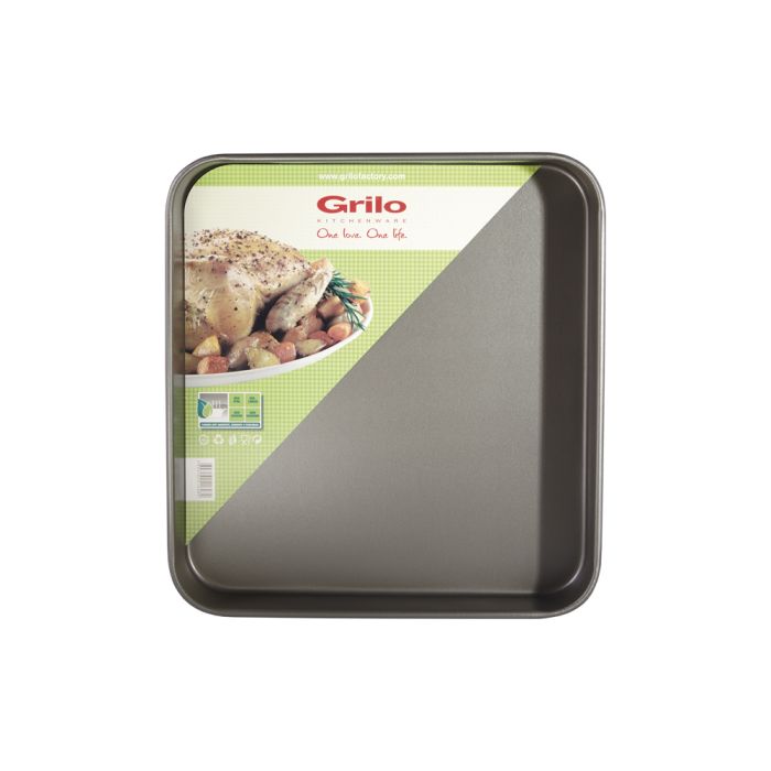 Grilo 410628G ROAST PAN (NON-STICK-ALU.) 30*28CM