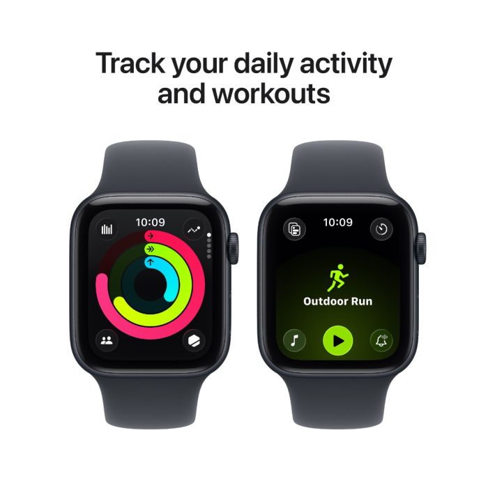 Apple Watch SE 3 GPS 44mm Midnight , Midnight Sport Band - S/M /MEHN4RK/A