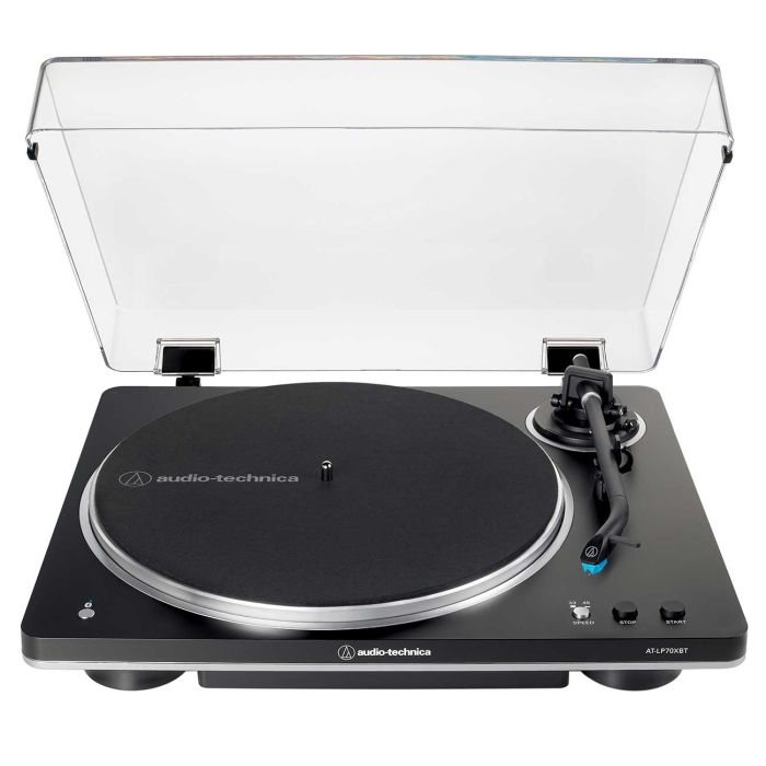 Audio-Technica AT-LP70XBTBS Turntable, Black/Silver / AT-LP70XBTBS