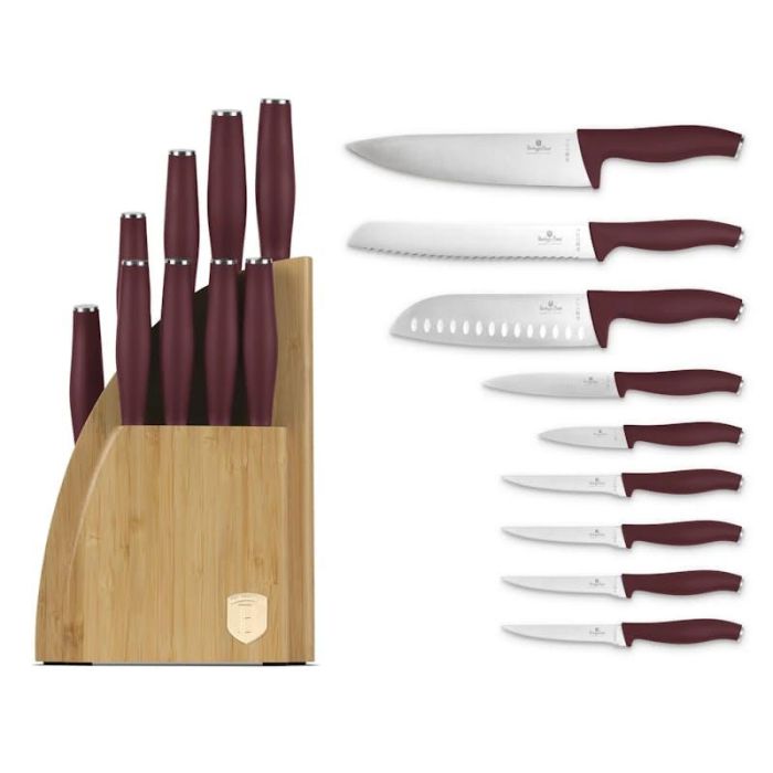 Berlinger Haus BH2980 Leonardo knife set with bamboo stand 10pcs