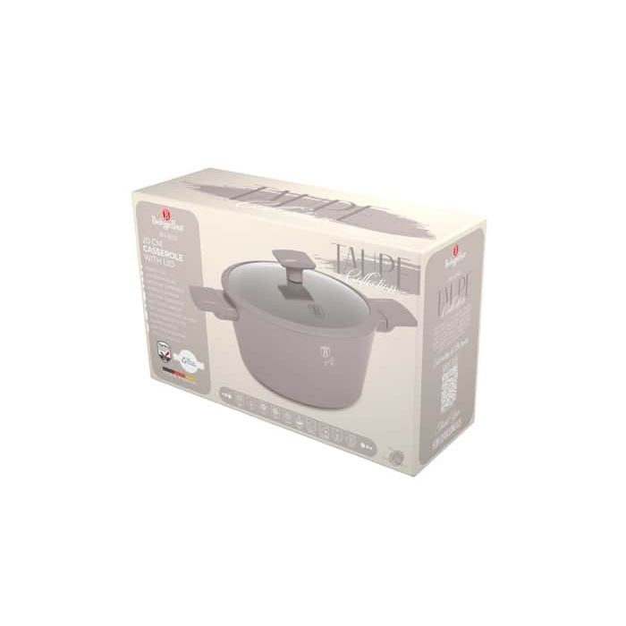 Berlinger Haus BH8100 Taupe casserole with lid 20cm