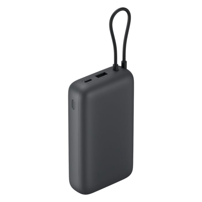 Xiaomi Power Bank 20000mAh (Integrated Cable) (Dark Gray) (BHR9740GL)