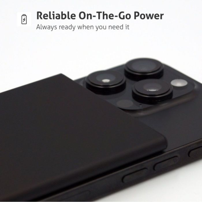 Evelatus Super Slim Wireless Power Bank 3000mAh Black /EVEP03PBSSB