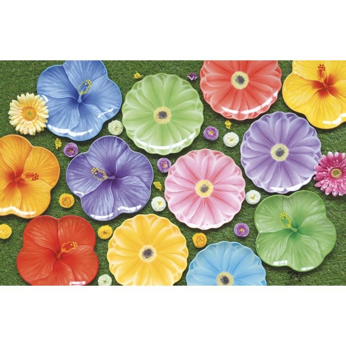 Easy Life 3374/BOUQ plate set 4x20.5/21cm