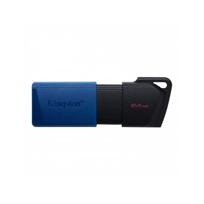 Kingston 64GB, USB 3.2 Gen 1 DataTraveler, Exodia M, Black/Blue (DTXM/64GB)