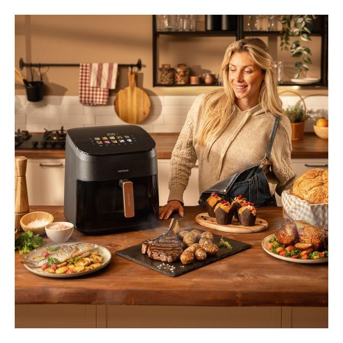 Cecotec A01_EU01_101136 Air Fryer Cecofry&Grill Smokin 8500, 8.5l