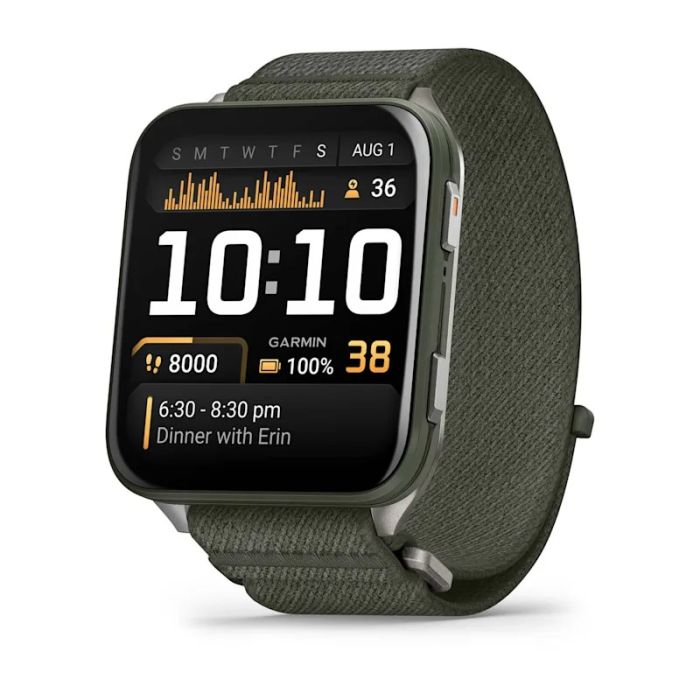 Garmin Venu X1, GPS, Moss
