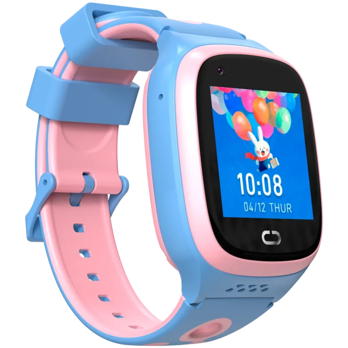 Canyon CNE-KW49PB/KW-49 Kids Smart Watch, Pink/Blue