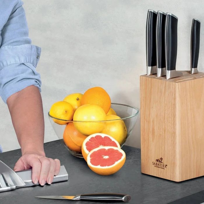 Villeroy&Boch 22768 sabatier knife block w/sharpener