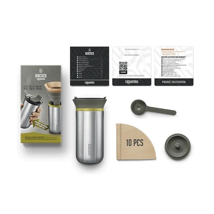 Wacaco Cuppamoka portable coffee machine