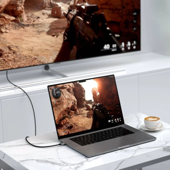 Satechi Usb-C To Hdmi 2.1 8K Cable /ST-YH8KCM