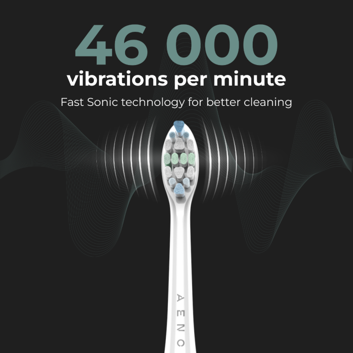 AENO ADB0005 Sonic Electric Toothbrush DB5,White