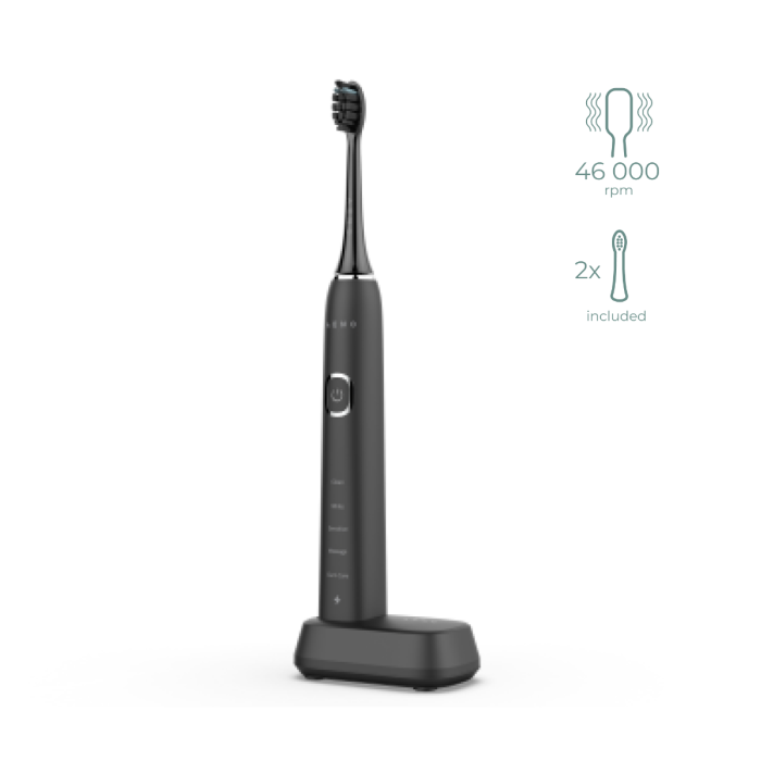 AENO ADB0006 Sonic Electric Toothbrush DB6,Black